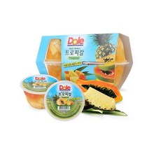 Dole 후룻볼 트로피칼 113Gx4, 113g, 4개