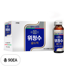 솔표 위청수 골드액, 90개, 75ml