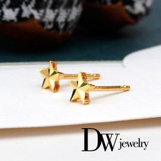 미니눈꽃순금귀걸이