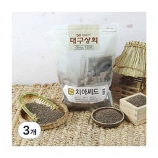 체중조절 도움 대구상회 치아씨드 1kg 3개, ONE COLOR, 1KG 3개