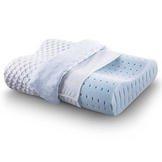 CR COMFORT& RELAX 통풍 메모리폼 컨투어 필로우 베개 AirCell 테크놀로지