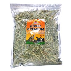 superzoo 슈퍼주 슈퍼 프리미엄 한잎크기 알파파 500g 손질건초 토끼 기니 친칠라 햄스터, 1개