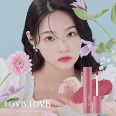 [LOVBLOVB]럽럽 컬러 픽싱 스테인 틴트 02 썸 로즈, 1개