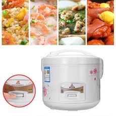 효율적인 전기 밥솥 합금 캐스트 다리미 가열 압력 밥솥 수프 케이크 메이커 멀티 밥솥 주방 가전 2 L 3 L 4 L 5L, 1) 2L