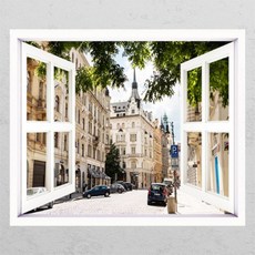 풍경뉴질랜드액자시트지