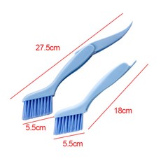 주방 청소 브러시 천연 대나무 손잡이 및 시슬 강모 접시 스크럽 주철 프라이팬 냄비, 1개