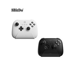 8BitDo ULTIMATE 멀티밋 무선 게임패드NS버전 2.4G 컨트룰러, 2.4G버전-화이트, 1개