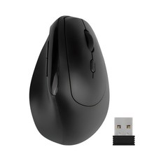 코시 무소음 버티컬 무선마우스, 블랙, M4003WL M4003WL
