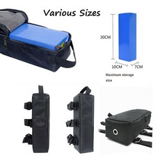 자전거 안장가방 짐받이 프레임 가방 용품 전기 스쿠터 리튬 배터리 후면 ebike Lithuim PVC 배터리 전면 후면 MTB 에 대한, 11x5.5x44cm, 1개