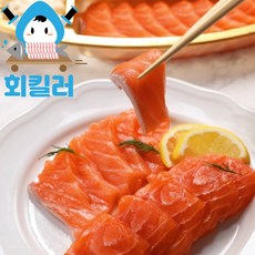 회킬러 HACCP 슈페리어등급 노르웨이 생연어 필렛 연어회 몸뱃살 반마리 2kg 1.4kg 1kg 500g, 1.생연어 필렛 500g, 1개