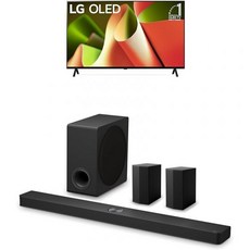 LG 55인치급 올레드 B4시리즈 스마트TV 4K 프로세서 평면화면 매직리모트 AI 탑재 OLED55B4 PUA 2024