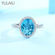 스위블루토파즈반지