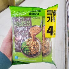 풀무원 우렁 강된장 비법 양념, 140g, 4개