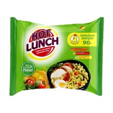 HOT LUNCH CHICKEN TASTE 90g 핫런치 치킨맛 90g, 2개