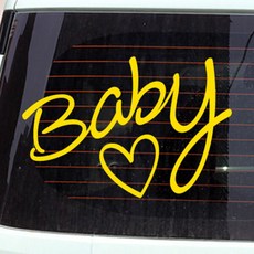 아트박스/제제데코 BABY_하트, 화이트, 1개