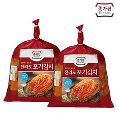 종가집 전라도포기김치6.6kg(3.3+3.3kg), 기타