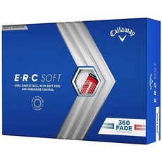 Callaway ERC 트리플 트랙 골프공 화이트, 360 Fade, Red/Blue, 레드/블루, 1개 - 트리플트랙골프공