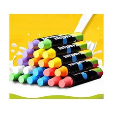 Hereinway 10-Pieces Easy Clean Fun and Educational Bath Time Bath Crayons Nontoxic Sidewalk Chalk fo
