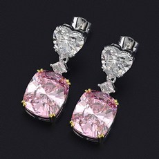 합성다이아몬드귀걸이