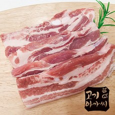 (고기아가씨) 친환경무항생제 보성녹돈 삼겹살 500g, 2팩