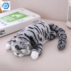 몸을 캣 고양이 뒹구는 뒤척이며 새끼 롤링, 그레이 롤오버 캣, 충전 배터리 세트(3노트 충전 배터리+충전기), 1개