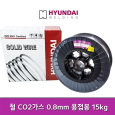 [스풀크기 30cm] SM-70 0.8mm 15kg 철용접봉 CO2가스 사용, 1개