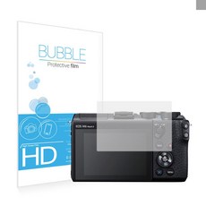 CYI609278버블 캐논 EOS M6 MARK II 고투명 LCD 보호필름, 단일옵션