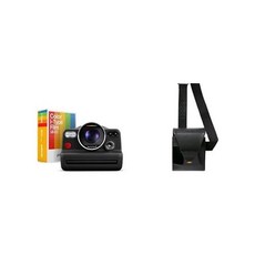 Polaroid 폴라로이드 I2 즉석카메라 묶음 컬러 i형 필름 더블팩16장폴라로이드 프리미엄 숄더 카메라 스트랩, I-2 + Film + Holster, 1개