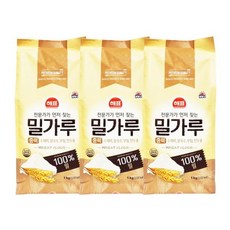 사조통밀가루
 사조해표 지리산 우리밀 통밀가루 750g 3개