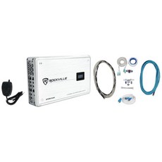 로크빌 아톰 S20 1600w 4채널 마린 블루투스 증폭기+PA Mic+Amp 키트