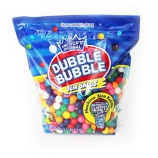 Dubble Bubble Gumball 미국 더블버블 아메리칸 오리지널 대왕 풍선껌 껌볼 기계 리필 1.5kg 1팩, 1개