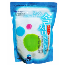 천사의 섬 솔섬프리미엄천일염 굵은천일염1kg, 1팩, 1kg