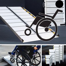 이동식 접이식 휠체어경사로 리프트 계단경사판 유모차 화물운송 오름판