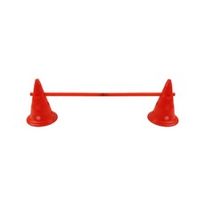 KIDUS 허들콘 시스템 30cm 낱개 어린이 림보, 옐로우