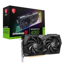 MSI 지포스 RTX 4060 게이밍 X D6 8GB 트윈프로져9