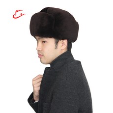 스냅백 수공예제작 겨울타입 남녀 통용 가죽 양벨벳 귀보호 외반증 프리