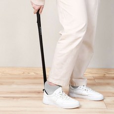 접착식 자석 롱 구두주걱 75cm, 1개, 크림