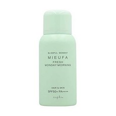 선스크린 Napra Napura Meifa Fragrance UV 스프레이 프레쉬 Monday Morning 80g SPF50+, 4개