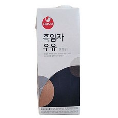 서울 흑임자우유, 종이박스포장, 3개, 750ml
