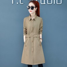이중사용 여성의류 하프기장 봄가을 가을옷 유행 작은 키