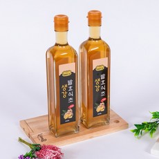 국내산 생강으로 만든 발효 식초 500ml 5년이상숙성, 500ml, 1개