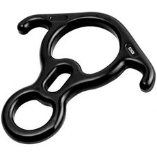 [아마존베스트]YXGOOD 50KN Rescue Figure 8 Descender Large Bent-Ear Belaying and Rappelling Gear Be