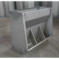 가축여물통 염소사료통 목장 돼지 사료급여기 송아지, 1개, 단면 4홀 720x350x550