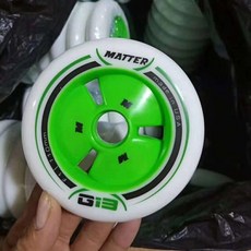 Professional Matter G13 스피드 인라인 스케이트 휠 스케이트 휠 F1 90 100 110mm 레이싱 공모전 타이어, 03 90mm 6 pieces