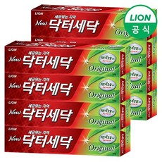 라이온 닥터세닥 오리지날 치약 140g, 8개, 기타 - 닥터센클