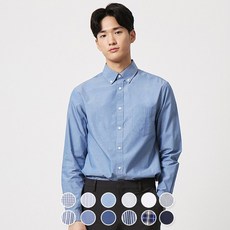 [지오다노] 049303 메카니컬 스트레치 포플린 셔츠