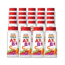 파스퇴르 100%유기농 야채농장 ABC주스190ml (냉장보관), 190ml, 120개