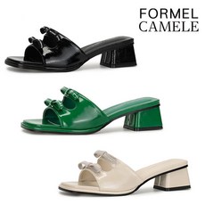 포멜카멜레 FORMEL CAMELE 쁘띠보우 뮬 5CM 3종 택1 FKS1F1SS035 298763