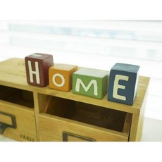 선반 신발장 포인트데코 HOME 블럭 책상위장식 뷰티샵, 단일상품