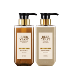 제이숲 딥그린제이 맥주효모 탈모증상완화 샴푸 500ml + 딥그린제이 맥주효모 글라이신 트리트먼트 500ml, 1세트